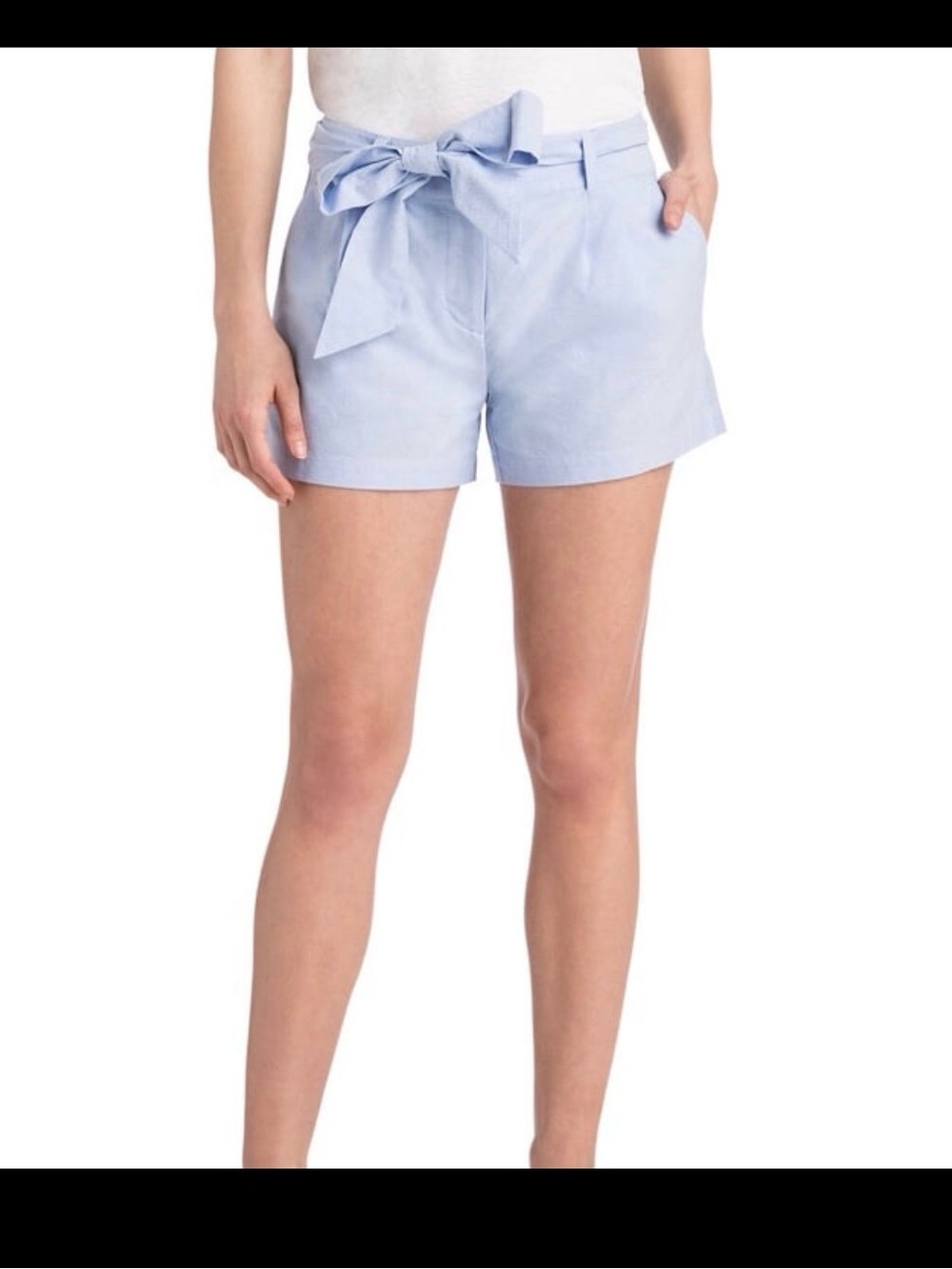 Vineyard Vines 100% Cotton Tie Front Shorts